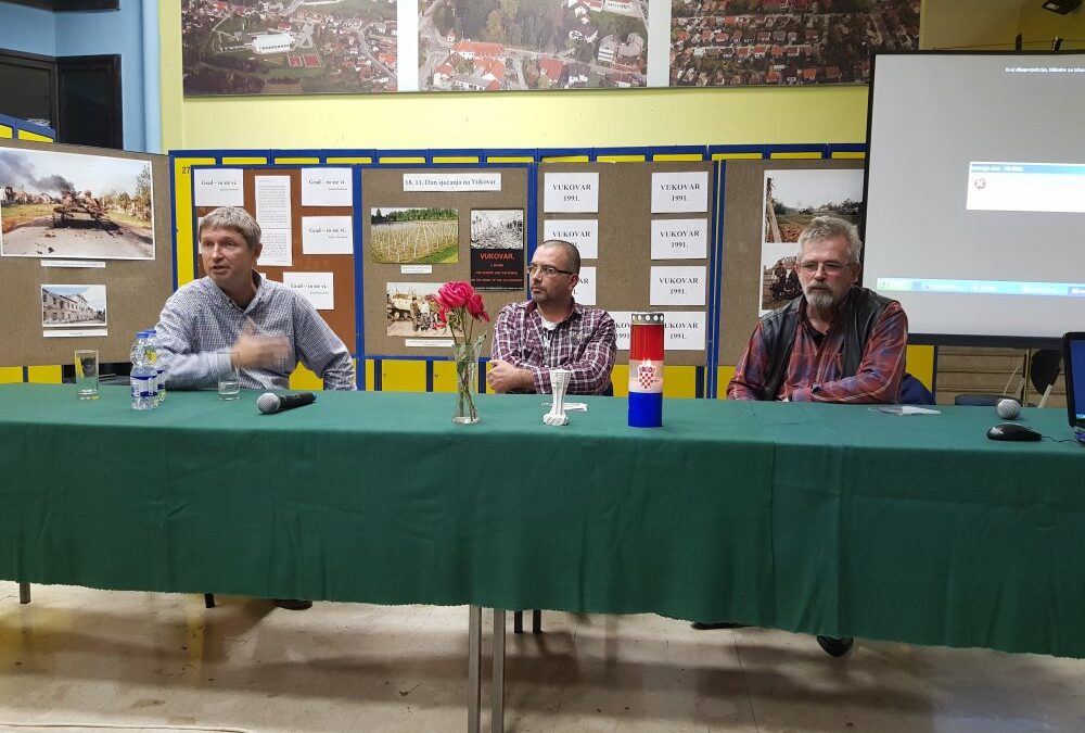 Gostovanje dr.sc. Ante Nazora i ratnog izvjestitelja Darka Dovranića