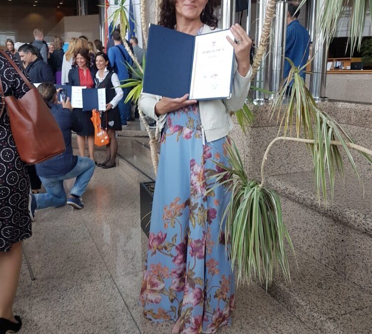 Profesorica Anica Hrlec dobitnica nagrade za najbolje prosvjetne djelatnike