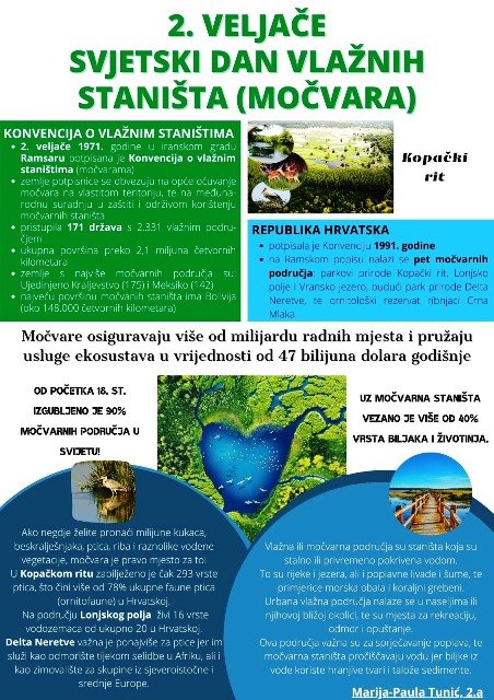 2. VELJAČE – MEĐUNARODNI DAN ZAŠTITE MOČVARA