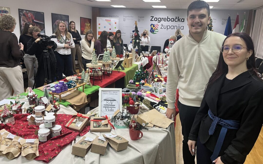 Božićni sajam u prostorijama Zagrebačke županije